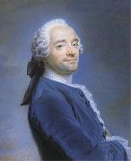 Maurice quentin de la tour Self-Portrait Wearing a Jobot oil painting